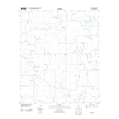 2012 Map of Adell, 2012 Print