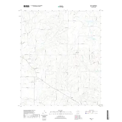 2019 Map of Adell, 2019 Print