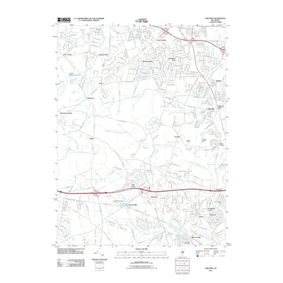 2011 Map of Adelphia, 2011 Print