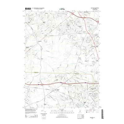 2014 Map of Adelphia, 2014 Print