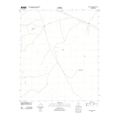 2010 Map of Aden Crater, 2010 Print