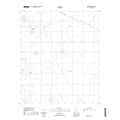 2020 Map of Aden Crater, 2020 Print