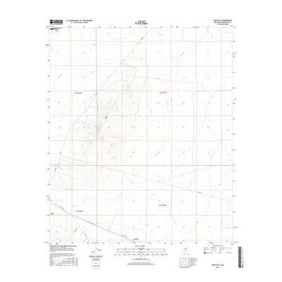 2017 Map of Aden Hills, 2017 Print