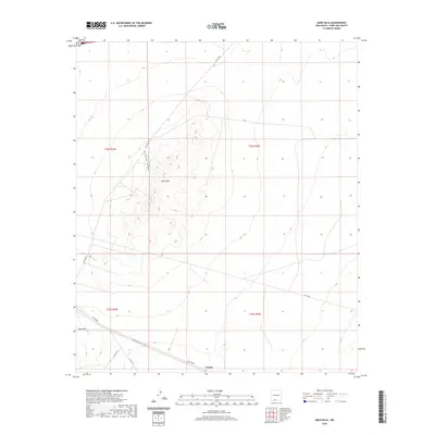 2020 Map of Aden Hills, 2020 Print