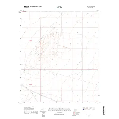 2023 Map of Aden Hills, 2023 Print