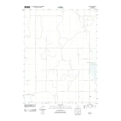 2010 Map of Adena, 2010 Print