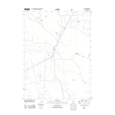 2012 Map of Adin, 2012 Print