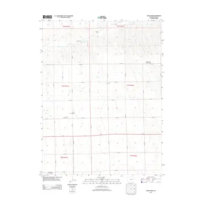 2013 Map of Adler Creek, 2013 Print