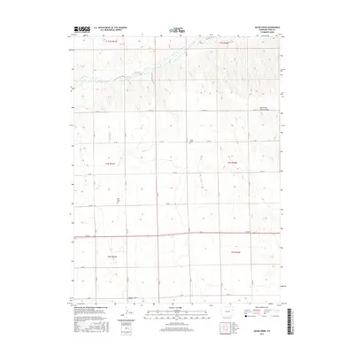 2016 Map of Adler Creek, 2016 Print