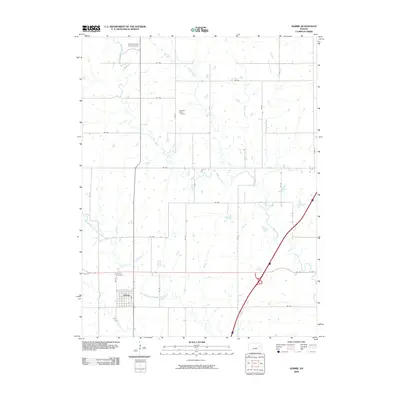 2009 Map of Admire, 2009 Print