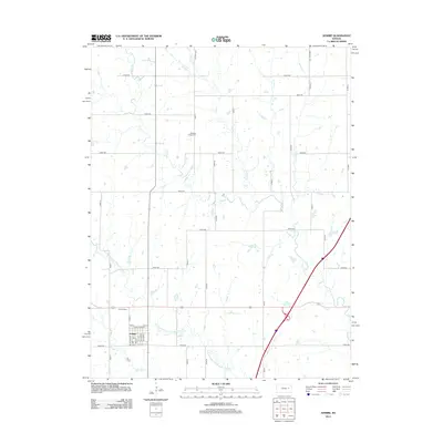 2012 Map of Admire, 2012 Print