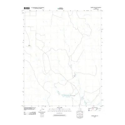2010 Map of Adobe Creek, 2010 Print