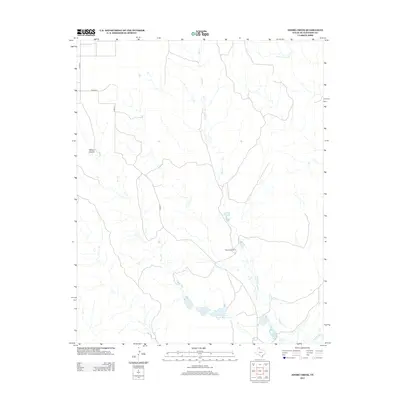 2012 Map of Adobe Creek, 2012 Print