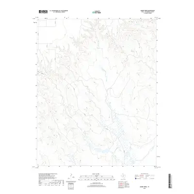 2019 Map of Adobe Creek, 2019 Print