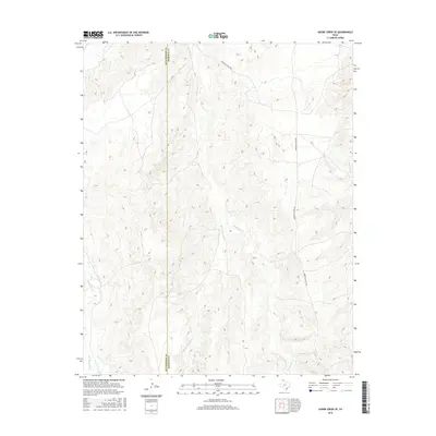 2016 Map of Adobe Creek SE, 2016 Print