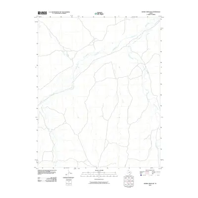 2010 Map of Adobe Creek SW, 2010 Print