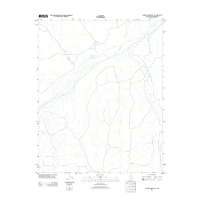 2012 Map of Adobe Creek SW, 2012 Print