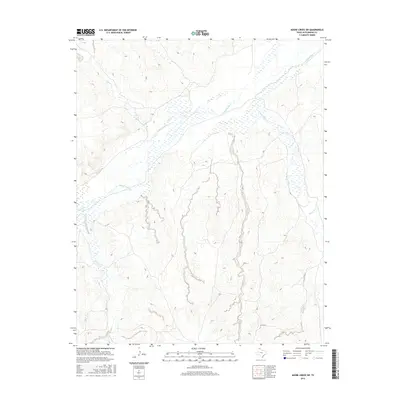 2016 Map of Adobe Creek SW, 2016 Print