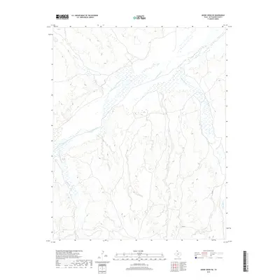 2019 Map of Adobe Creek SW, 2019 Print