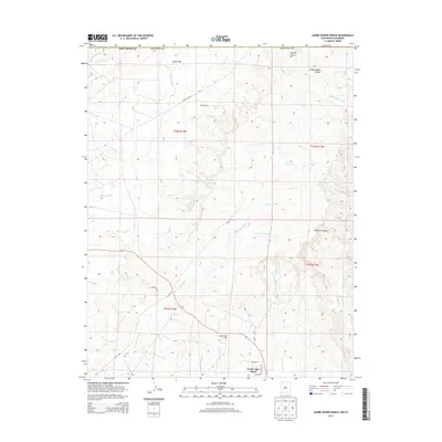 2013 Map of Adobe Downs Ranch, 2013 Print