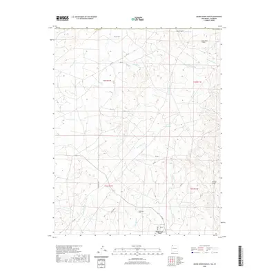 2020 Map of Adobe Downs Ranch, 2020 Print