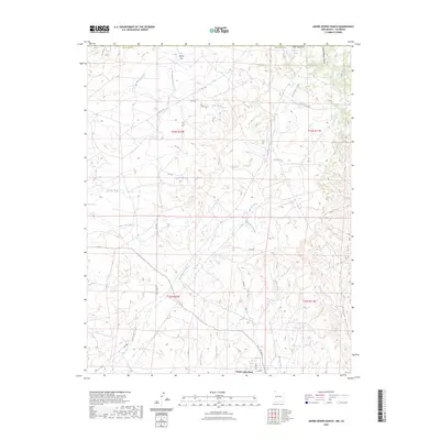 2023 Map of Adobe Downs Ranch, 2023 Print