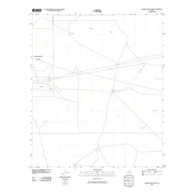 2010 Map of Adobe House Tank, 2010 Print