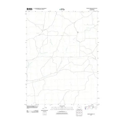 2010 Map of Adobe Springs, 2010 Print