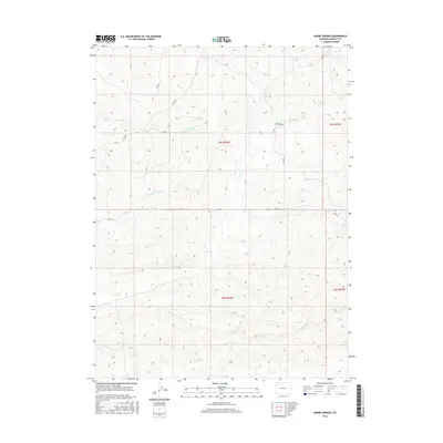 2016 Map of Adobe Springs, 2016 Print