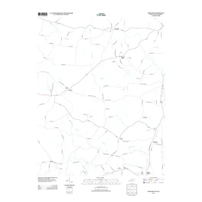 2013 Map of Adolphus, 2013 Print