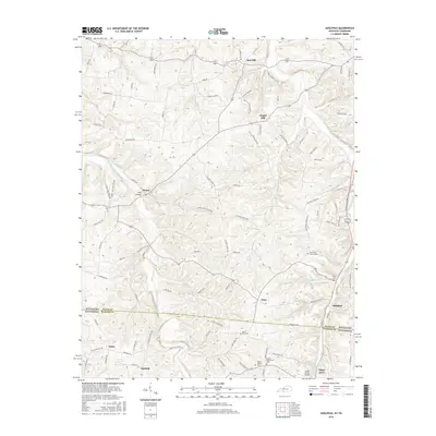 2016 Map of Adolphus, 2016 Print