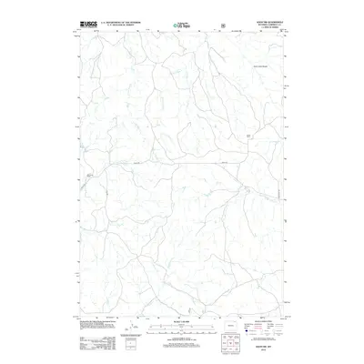 2012 Map of Adon NW, 2012 Print