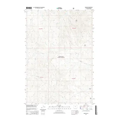 2015 Map of Adon NW, 2015 Print