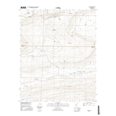 2017 Map of Adona, 2017 Print