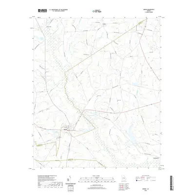 2020 Map of Adrian, 2020 Print
