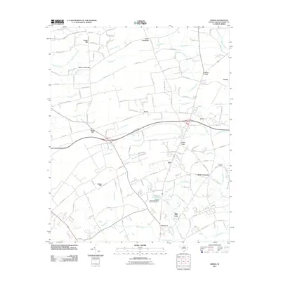 2011 Map of Adrian, 2011 Print