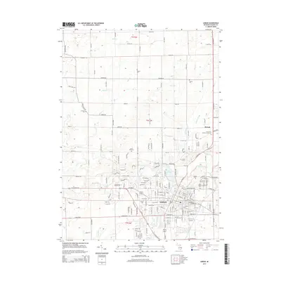 2014 Map of Adrian, 2014 Print