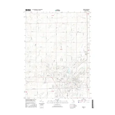 2017 Map of Adrian, 2017 Print