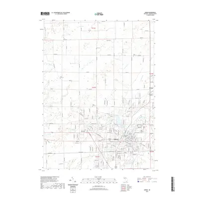2019 Map of Adrian, 2019 Print