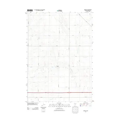 2013 Map of Adrian NE, 2013 Print