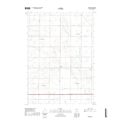 2019 Map of Adrian NE, 2019 Print
