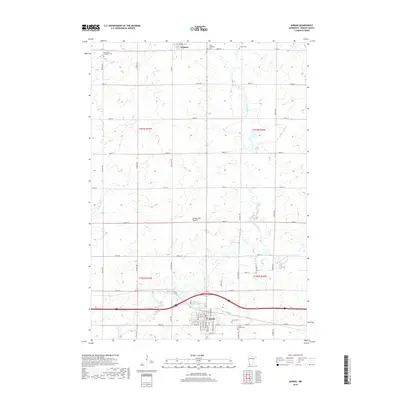 2019 Map of Adrian, 2019 Print