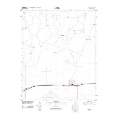 2010 Map of Adrian, 2010 Print