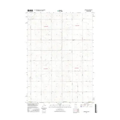 2016 Map of Adrian SW, 2016 Print