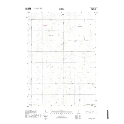 2019 Map of Adrian SW, 2019 Print