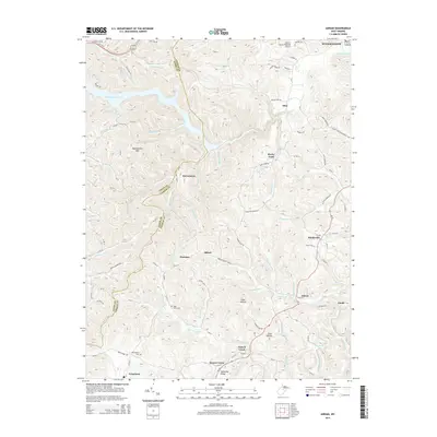 2014 Map of Adrian, 2014 Print