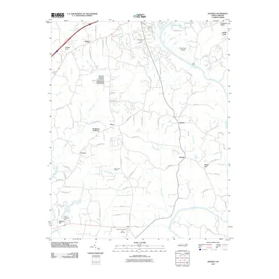 2010 Map of Advance, 2010 Print