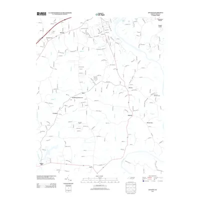 2013 Map of Advance, 2013 Print