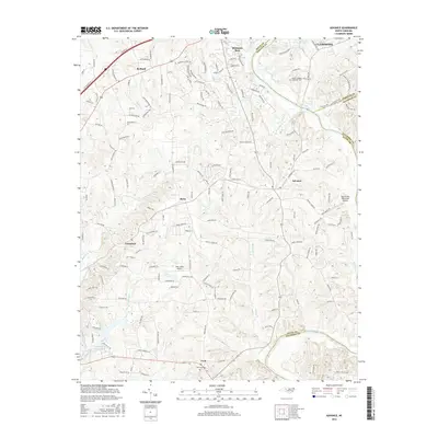 2016 Map of Advance, 2016 Print