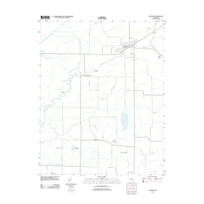 2012 Map of Advance, 2012 Print